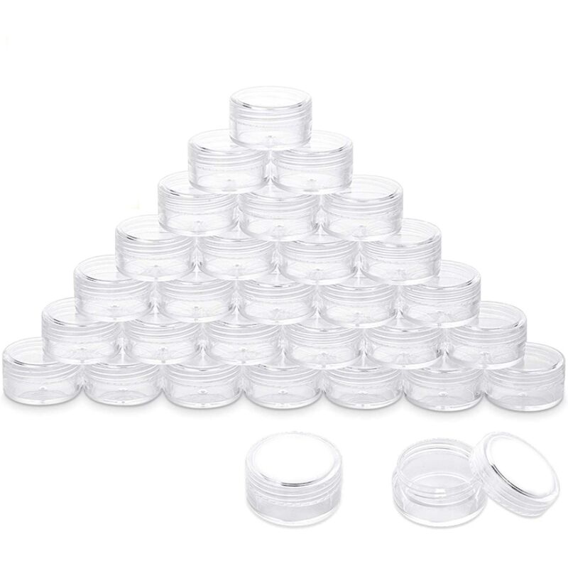 30 barattoli vuoti per cosmetici, contenitori