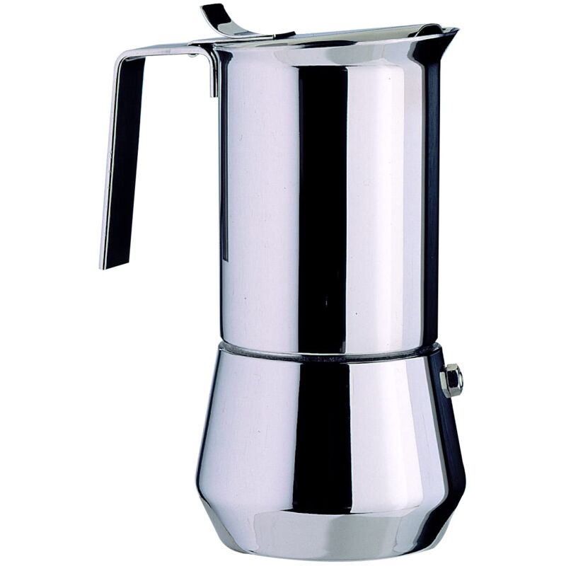 Caffettiera Espresso Turbo Express, Acciaio Inox 18/10, Tazze 9, Capacità 60 cl - Ilsa