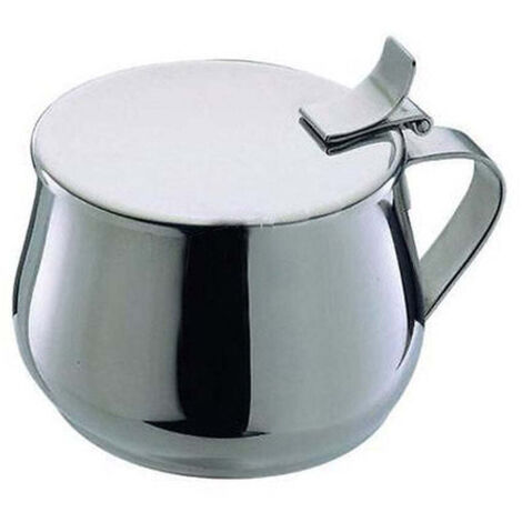 ILSA Formaggiera Zuccheriera Alpi Acciaio Inox 18/10 Con Coperchio 350 G