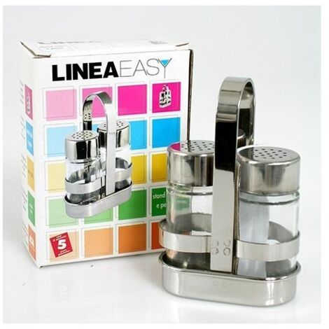 Ilsa Set Sale-Pepe Easy per Casa e Arredamento Utensili da Cucina Portaspezie con Design Funzionale e Stile Elegante