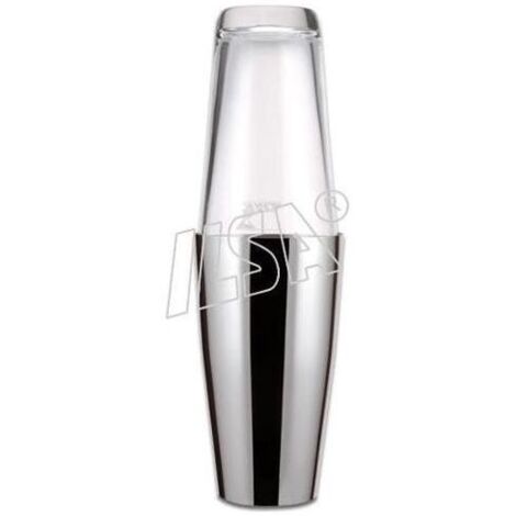 ILSA Shaker Boston Easy Acciaio Inox e Vetro 50 cl