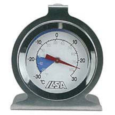 ILSA - TERMOMETRO PER FRIGO/FREEZER -- in acciaio --FER 252430