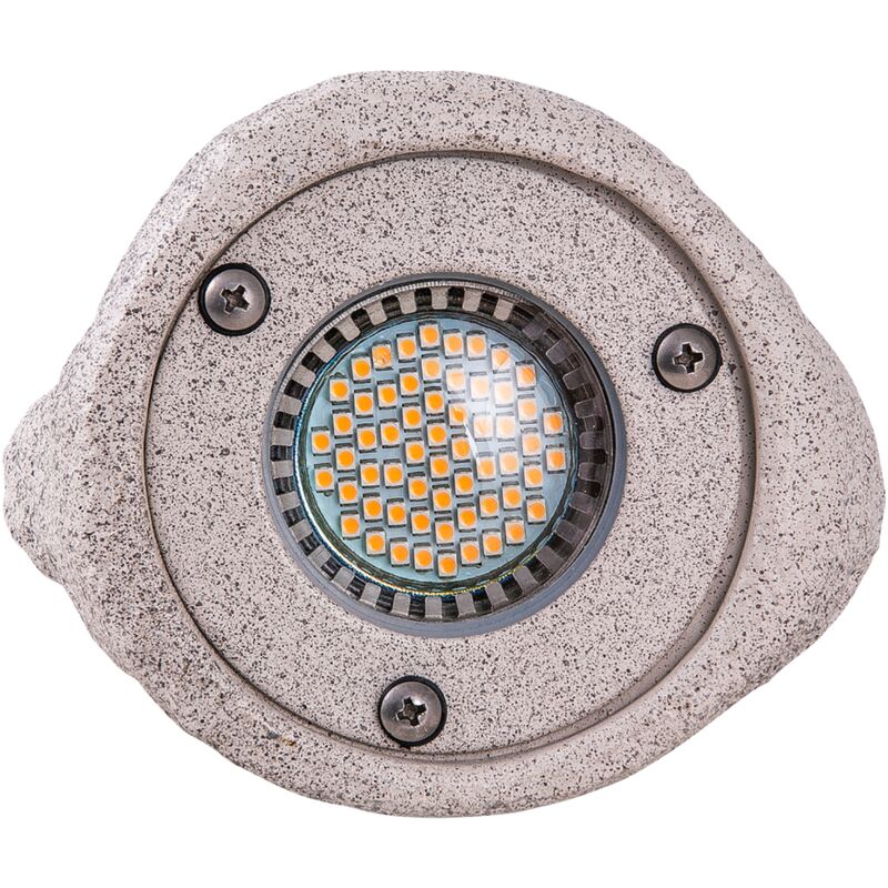 

Iluminación exterior LED '' Stone '', Ø108x140 mm, GU5.3 3W, IP67, cable de conexión 5m
