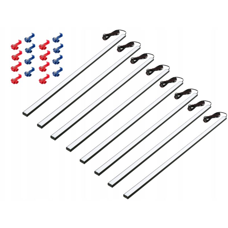 Iluminaci贸n LED para cabina de coche, furgoneta, zona de carga, 8x50cm PL12