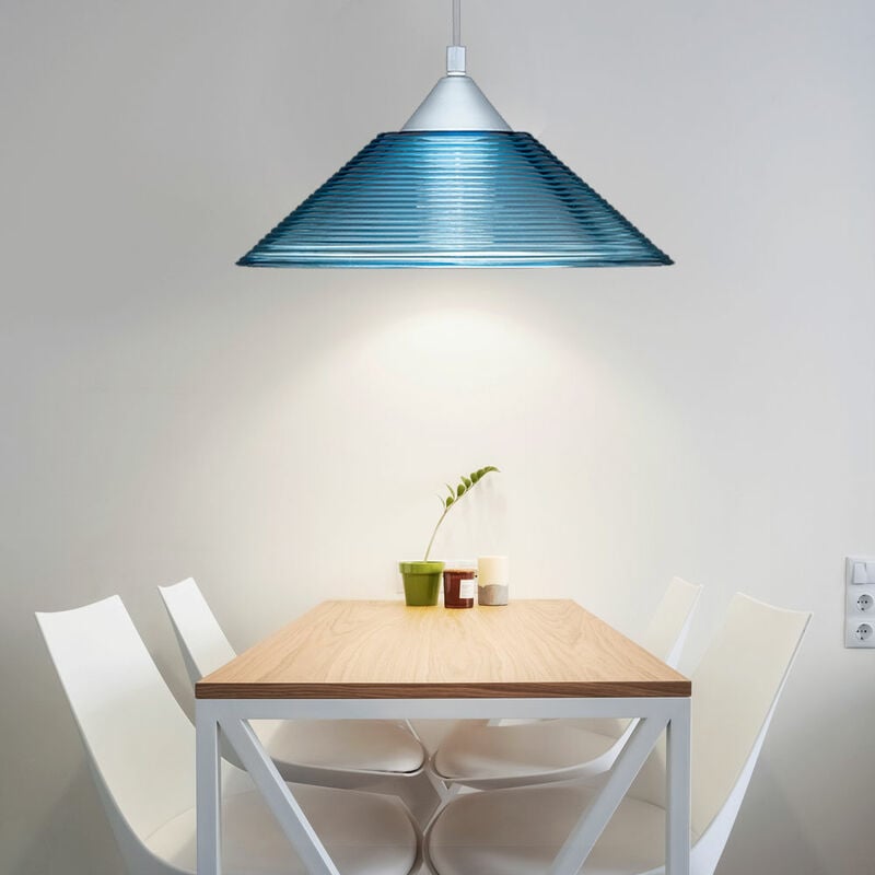 

Lámpara colgante LED de 7 vatios, iluminación Riefenglas, lámpara colgante, luz