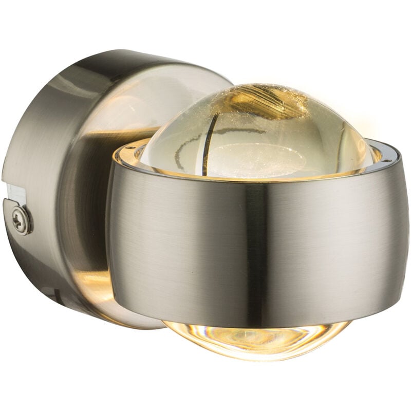 Aplique de pared - Randi - níquel - metal - led - 78290 - Globo
