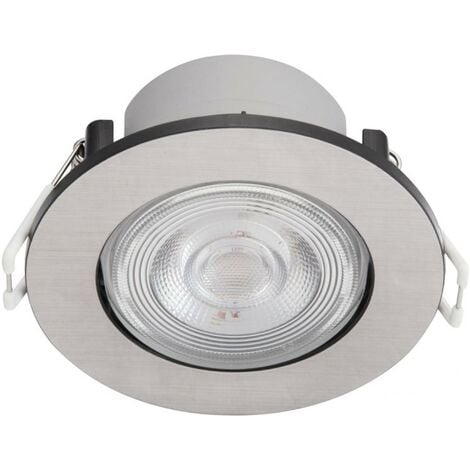 Foco, foco de techo moderno, lámpara de techo LED para interiores, carcasa  de cobre con acabado blanco, focos de techo montados en superficie para