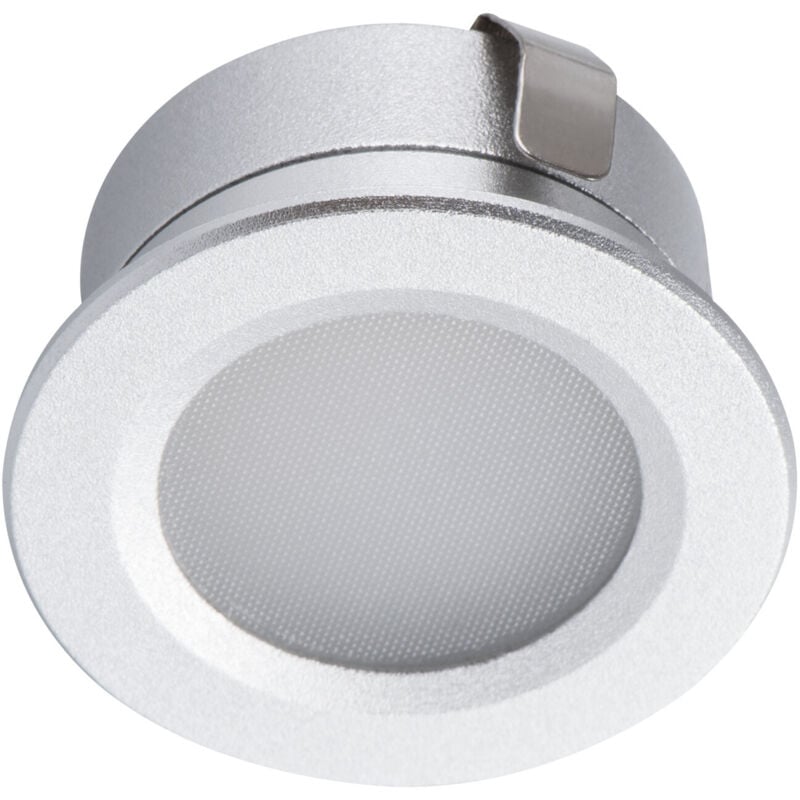 Kanlux - Iluminación led 1W impermeable IP65 redondo ∅30mm Aluminio - Blanco Natural 4000K