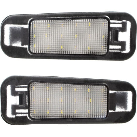 Iluminación LED para matrícula Kia Rio II 05-11, juego de 2 piezas