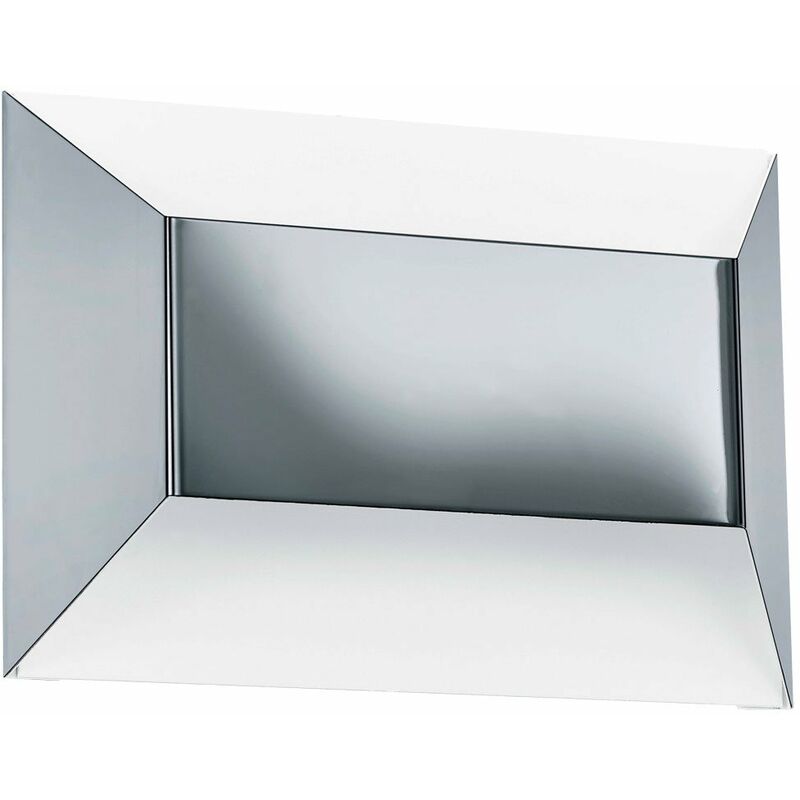 

Aplique de pared exterior LED lámpara de casa de garaje iluminación de camino IP44 acero inoxidable cromado