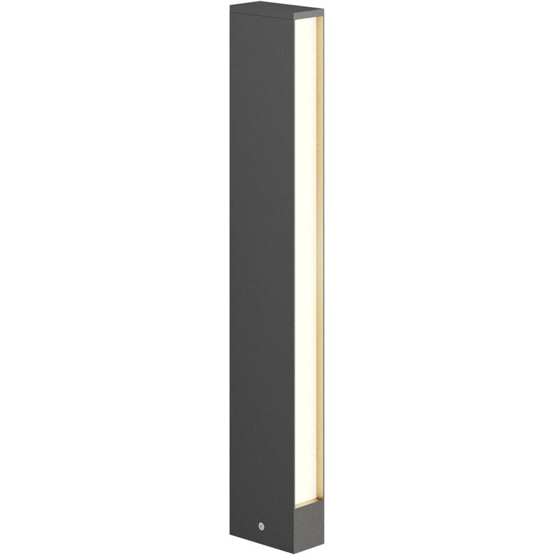 

Bolardo luminoso LED Lirka, gris oscuro, 2 luces