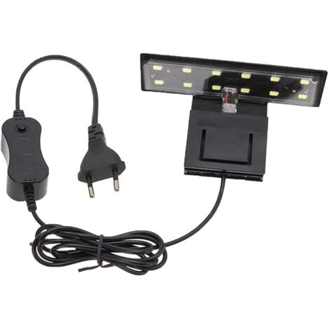Iluminación para acuarios X3 Lámpara LED para acuarios Iluminación LED para acuarios 220 V 6 W Iluminación nano para acuarios para plantas y peces acuáticos [Clase energética F]