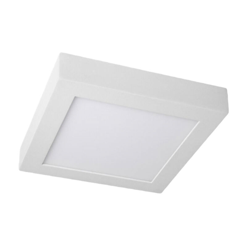 

Downlight LED blanco cuadrado 18W 22cm Pegaso Color de luz 6000K