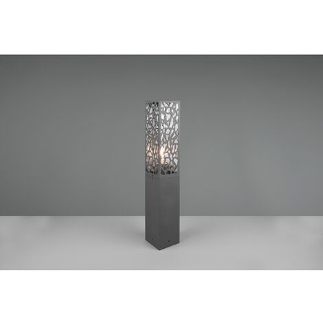 Iluminación para poste de exterior Cooper Antracita IP44 Trio H60 cm