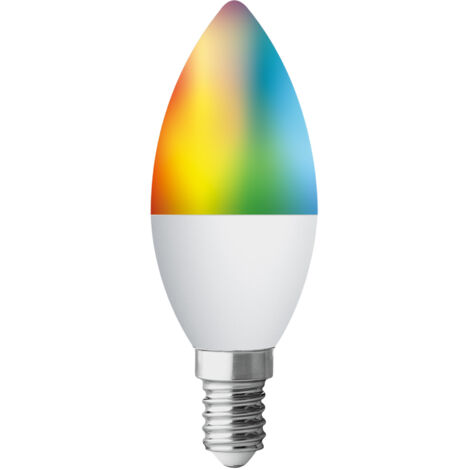 Iluminación Smart Home LED E27 WiFi 5W E14 Globo MUVIT C37-PA-TY