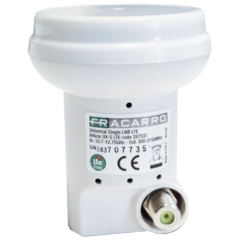 Iluminador Fracarro 1 salida conector universal F LNB 287337