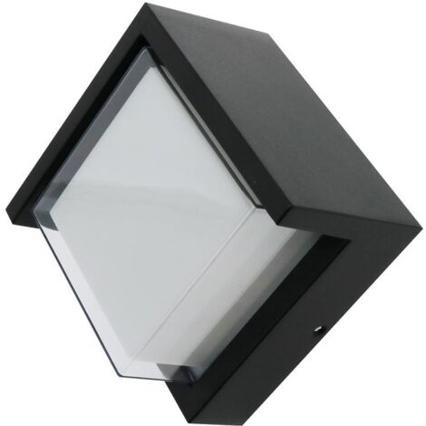IluminaShop - Aplique de Pared LED Dynamic Cuadrado 12W CCT IP65  3000+4000+6000