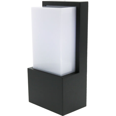 IluminaShop - Aplique de Pared LED Fit 10W IP54 Blanco Calido 3000K