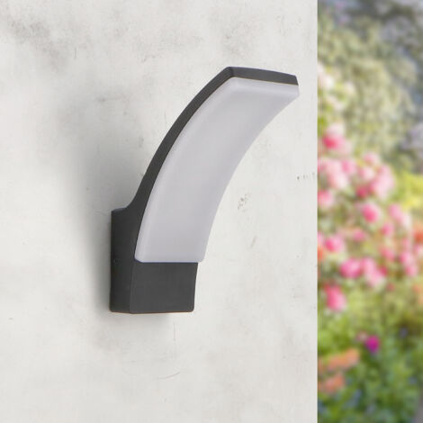 IluminaShop - Aplique de Pared LED Winni Negro 12W IP54 3000+4000+6000