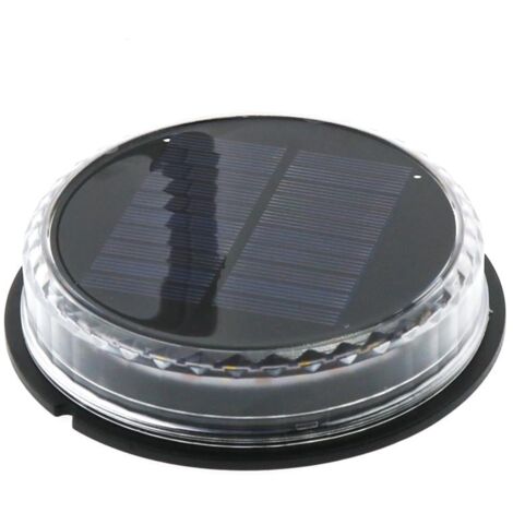 IluminaShop - Baliza Solar LED 3W con Pincho para Jardin IP66 90LM  Blanco Calido 3000K