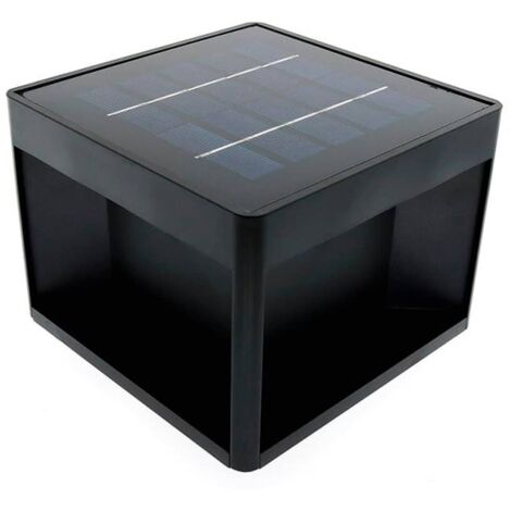 IluminaShop - Baliza Solar LED 3W con Sensor Crepuscular IP65 3000+4000+6000