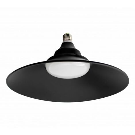 IluminaShop - Bombilla LED E27 30W UFO Black Blanco Frio 6500K