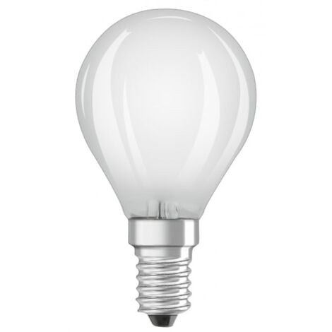 IluminaShop - Bombilla LED Filamento Cristal OSRAM E14 4W 470LM Blanco Calido 2700K