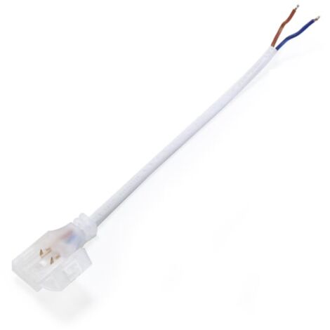 IluminaShop - Cable Adaptador II para Tira LED 220VAC SMD2835 110/120LED/m 12/17W/m Sin Rectificador