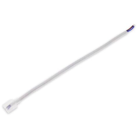 IluminaShop - Cable Adaptador para Tira LED 220VAC SMD2835 110/120LED/m 12/17W/m Sin Rectificador