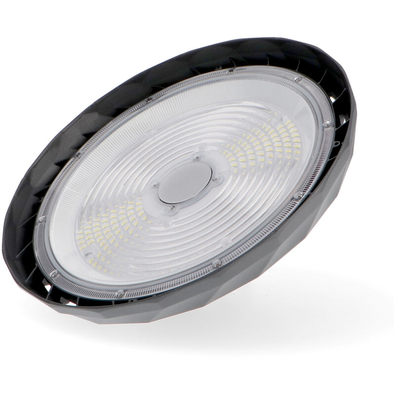 Iluminashop - Campana ufo led IP65 150W 010V 27000Lm Blanco Frio 5000K