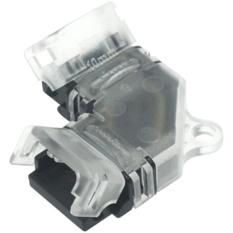 IluminaShop - Conector Hipopotamo en L para Tiras LED IP20 10mm 2Pin