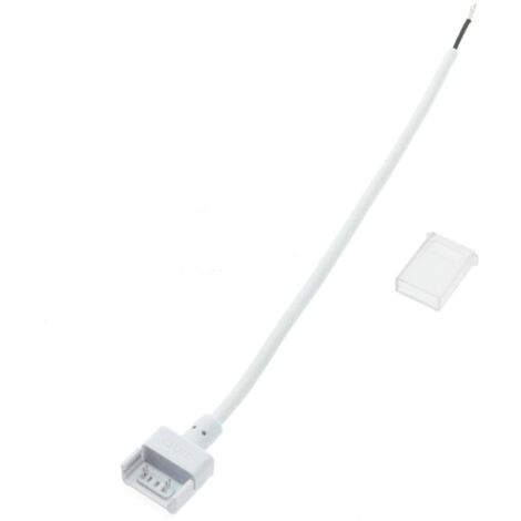 IluminaShop - Conector Inicio con Cable para Tira LED IP68 12mm 2Pin