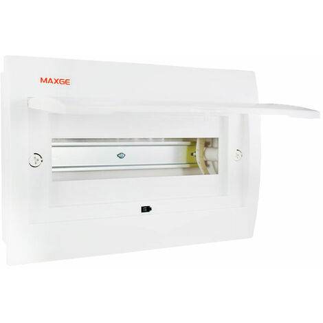 IluminaShop - Cuadro Electrico Empotrable 12 Modulos con Puerta Blanca IP30