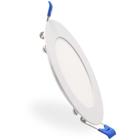 IluminaShop - Downlight panel LED circular 6W  Blanco Calido 3000K