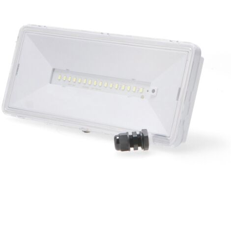 IluminaShop - Emergencia LED 3W Estanca IP54