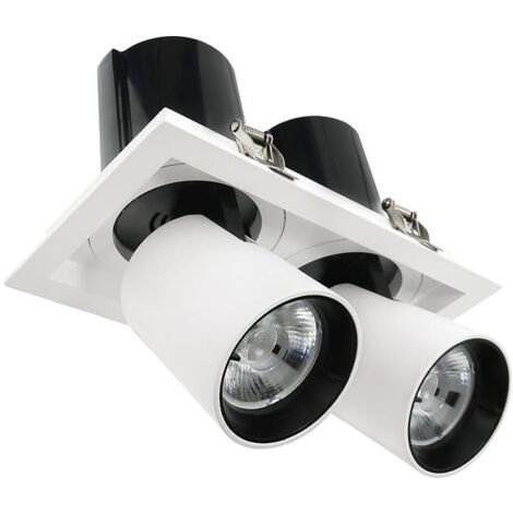 IluminaShop - Foco Donwlight LED Orientable 24W  Blanco Neutro 4000K