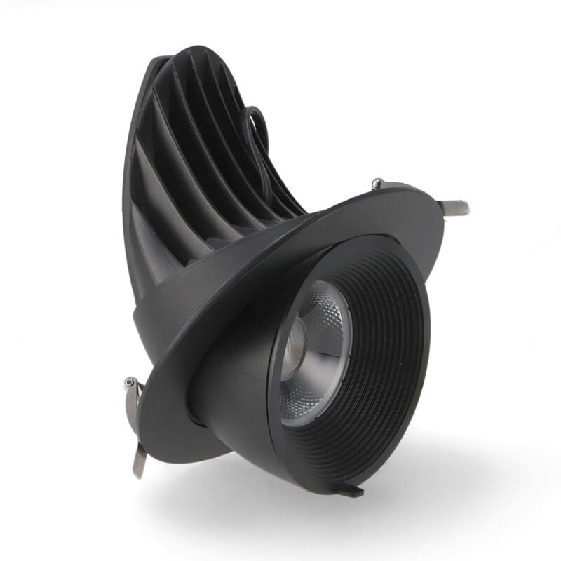 Foco Downlight led Basculante Negro Track 35W cct - Iluminashop