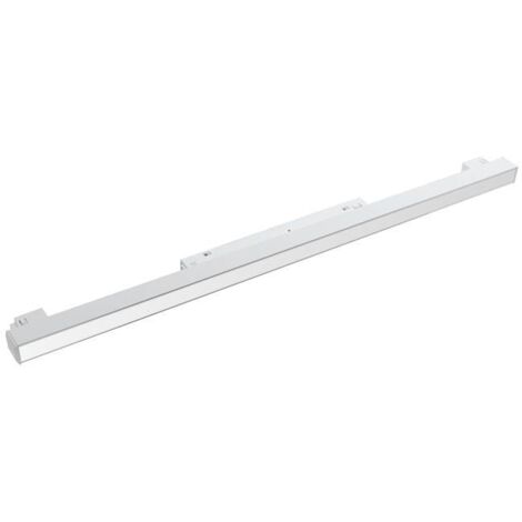 IluminaShop - Foco LED Blanco para Carril Magnetico 18W Chip Osram 48V Monofasico CRI 90 UGR 19 Serie Even  Blanco Neutro 4500K