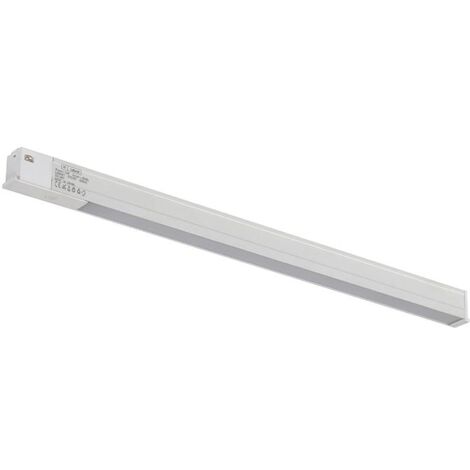 IluminaShop - Foco Lineal Basic LED Blanco 10W para Carril Magnetico Monofasico Detail Chip Osram 48V CRI 90 UGR 19 Serie Detail  Blanco Neutro 4000K