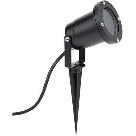 IluminaShop - Foco Proyector Jardin con Pincho para GU10 IP54