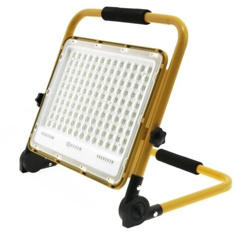IluminaShop - Foco Proyector LED Portatil con Bateria Laptop PRO 50W  Blanco Frio 6000K
