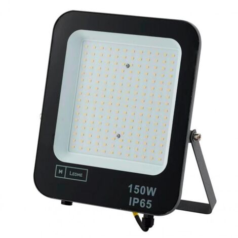 IluminaShop - Foco Proyector LED SMD Chip Osram Mini On 150W Regulable IP65  Blanco Calido 3000K