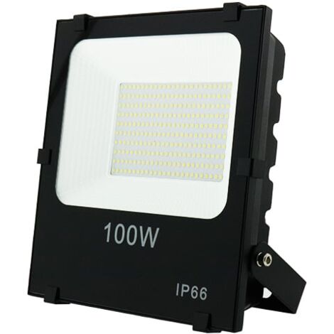 IluminaShop - Foco proyector LED SMD Sanan Pro 100W 100Lm/W  Blanco Calido 3000K