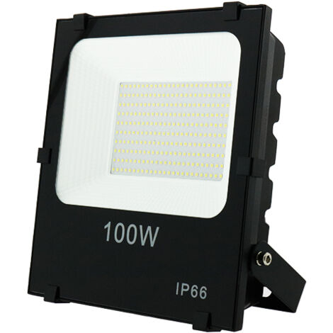 IluminaShop - Foco proyector LED SMD Sanan Pro 100W 100Lm/W  Blanco Frio 6000K