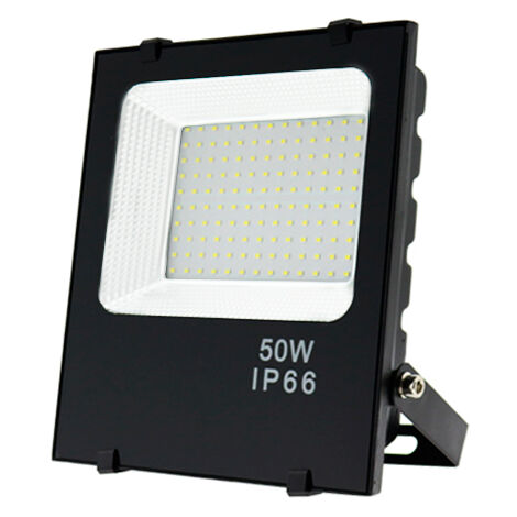 IluminaShop - Foco proyector LED SMD Sanan Pro 50W 100Lm/W Blanco Frio 6000K