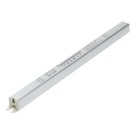 IluminaShop - Fuente de Alimentacion Super Slim 72W 24VDC para Tiras LED IP20 (Especial Perfiles)