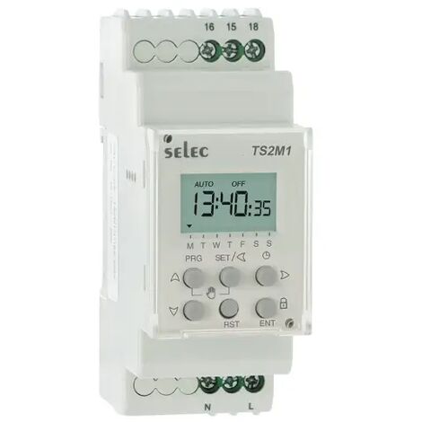 IluminaShop - Interruptor Temporizador Digital Horario Semanal 230VCE AUTO ONOFF