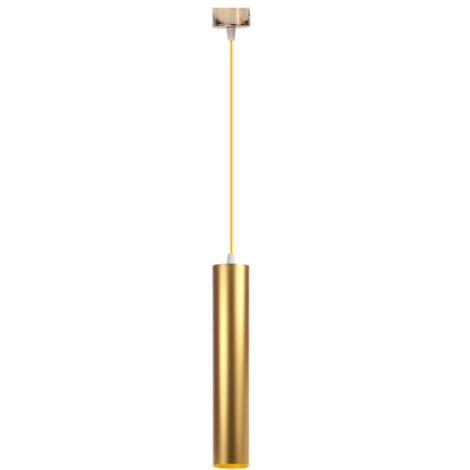 IluminaShop - Lampara de Techo Colgante Paipu Dorado 1XGU10