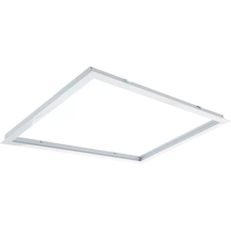 IluminaShop - Marco de Empotrar Desmontado para Panel 60X60 Blanco