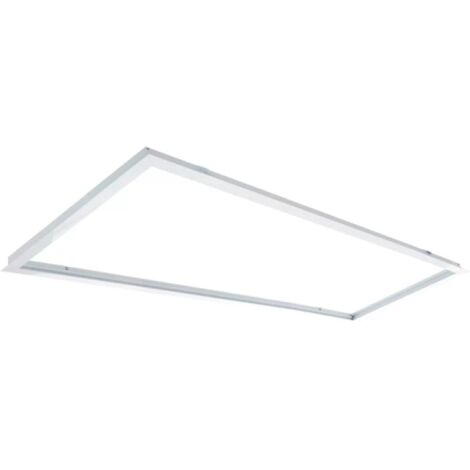 IluminaShop - Marco de Empotrar para Panel 120X60 Blanco
